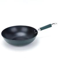 艾逸瑶选 CJ-21009 瓦尔加斯不粘炒锅 32CM（单位：个）复古绿色