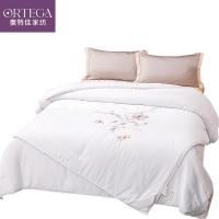 奥特佳（ORTEGA） 001-020060 纯棉蚕绒被 200*230cm （单位：床) 白色