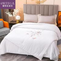 奥特佳（ORTEGA） 001-020060 纯棉蚕绒被 200*230cm （单位：床) 白色