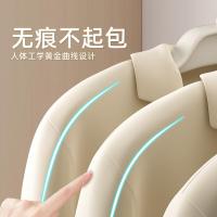四万公里 SWJ6057 衣架家用挂衣防肩角衣撑子 5支装 颜色随机 (单位:组)