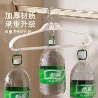 四万公里 SWJ6057 衣架家用挂衣防肩角衣撑子 5支装 颜色随机 (单位:组)