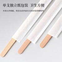 奥美优 AMY9061 一次性餐具 一次性咖啡搅拌棒 木质咖啡调棒 14cm 200支 （单位:盒）