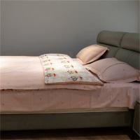 大嘴猴（Paul Frank） DZH-DAI0015 清新云绒印花四件套 被套：200x230cm，床单：230x250cm，枕套：48x78cmx2 (单位: 套)