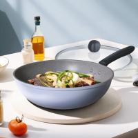 炊大皇（COOKER KING） JZ30CG 匠紫系列麦饭石炒锅 30cm（单位：个）紫色