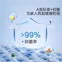 水星家纺（MERCURY） 551180 锦绣繁花蓝冰丝三件套 席子180*200cm 枕套48cm*74cm*2 适用1.8米床 （单位：套）
