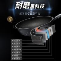 爱仕达（ASD） CL28F1Q 炒锅 28cm 魔法石系列无烟不粘锅 (单位:个)