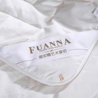富安娜（fuanna） 玺梦臻品澳洲羊毛被 被子 203*229cm 白色（单位：床）