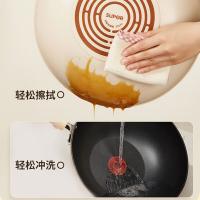 苏泊尔（SUPOR） PC32QL1 不粘锅 直径32cm 铝合金 带盖 (单位：个) 白色