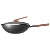 三禾 （SANHO）TC32T8 0涂层不粘铁锅 32cm（单位：个）