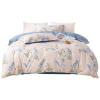 晚安家纺 曼达 全棉印花四件套 L码 被套200*230cm 床单230*245cm 枕套48*74cm*2 （单位：套）