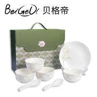 贝格帝 香飘万家餐具套装 BGD-XP09 碗*4勺*4盘*1 (单位:套)