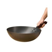 栢士德（BYSTON） BST-166D 铸铁炒锅 32CM (单位:个)