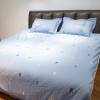 金丝莉（KINTHERI） LC-9528 海湖乐园全棉四件套 被套200*230cm 床单230*250cm 枕套48*74cm（单位：套）