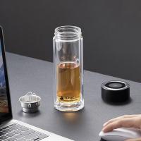 特美刻（TOMIC） TZD70020 双层玻璃杯 300ml（单位：个）颜色随机