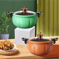 贝格帝 BGD-DZG02 南瓜真空炖煮锅 直径26cm 精铁不粘 （单位：个） 多色随机