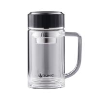 特美刻（TOMIC） TZD70019 办公玻璃杯 350ml（单位：个）透明色