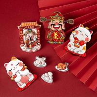 得印（befon） 2875 招财猫套装冰箱贴 7.2cm*5.5cm  （单位：组）