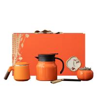 贝格帝 BGD-RYH05 万事如意焖茶壶茶礼套装 焖茶壶 800ml+茶罐210ml+办公杯365ml（单位：套）