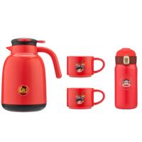 大嘴猴（Paul Frank） PFC781T-A 保温杯壶套装 1000ml+300ml*2+380ml (单位: 套)红色