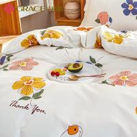 洁丽雅（grace） JLY-SM101 磨毛套件-觅桃 被套L:200x230CM  床单L:230x250CM 枕套*2：48x74CM （单位:套） 图片色