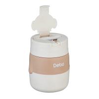 德铂（Debo） DEP-DS379 露比304不锈钢饭盒汤罐 500ml (单位: 个)白色