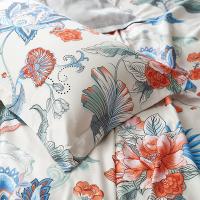 富安娜（fuanna） 春涧鹊语 床品套件 床单230*240CM*1+被套203*229CM*1+枕套：74*48CM*2 四件套203*229cm 花色（单位：套）