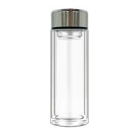 斯弥儿SMR-02-BZ双层玻璃杯350ml（单位：个）透明色