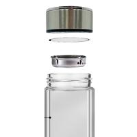 斯弥儿SMR-02-BZ双层玻璃杯350ml（单位：个）透明色
