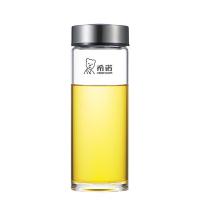 希诺XN-6015单层玻璃杯280ml（单位：个）透明色