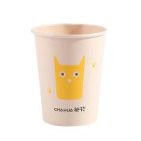 茶花（CHAHUA） 307001 原浆一次性纸杯 180ml 40只/包 10包/箱 (单位: 箱)