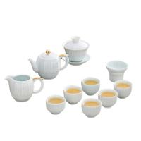 八方礼 和顺11入茶具 BFL2024-1 功夫茶具 茶壶*1+盖碗*1+茶海*1+茶杯*6+茶漏*1+茶托*1 （单位:套）