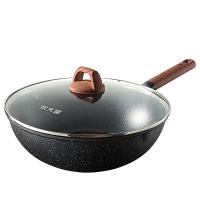 炊大皇（COOKER KING） GJ32CGH 炒锅 锅具 32cm 曜石黑（单位：个）