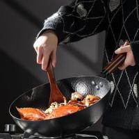 WORLD KITCHEN WK-CW32T/KZ/JY 精铁锤纹系列炒锅 32cm (带盖) （单位：个）