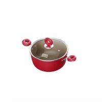 百斯克 BSK-GT250506 钛有味聚福锅具三件套 炒锅30cm*1+煎锅22cm*1+汤锅22cm*1 (单位: 套) （带锅盖）