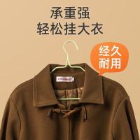 茶花（CHAHUA） 100003衣架 挂衣防滑 8只/组（单位：组）绿色
