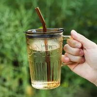 皖亭 T6001 如意吸管杯 400ML (单位：个)  翡翠绿