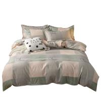 罗曼罗兰 方格日记R-jhmm004 床品套件 200*230cm 灰色（单位：套）被套200*230cm*1+床单230*230cm*1+枕套48*74cm*2