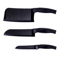 艾逸瑶选 CJ-21018 阿纳姆厨房菜刀三件套 切菜刀29cm+水果刀30cm+万用刀23cm（单位：套）