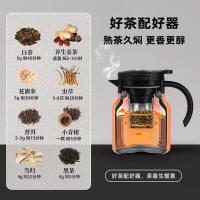 特美刻（TOMIC） TQ89001AF 智能陶瓷内胆焖茶壶 1L(单位：只) 橙色