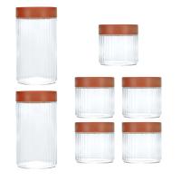 荣事达（Royalstar） RSD-LY7LP 璃悦集福储物七件套 中号罐1000ML*2+小号罐500ML*5 (单位: 套)
