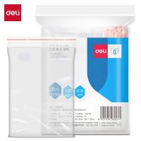 得力（deli） 3025 自封袋 6号 100只/包（单位：包）透明