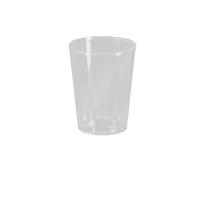 特美居 TMJ-222一次性塑料杯高透加厚航空杯 300ml*50只/包（单位：包）透明