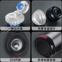 百斯克 BSK-BW233020经典旅行保温壶 2000ml（单位：个）颜色随机发货