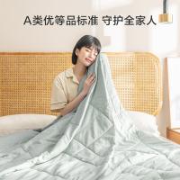 京东京造 缎彩纤维被  150cmx200cm（单位：条）薄荷绿