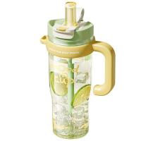 物生物（RELEA） 大容量 塑料杯 1250ml 青梅起泡绿（单位：个）