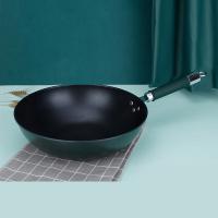 艾逸瑶选 CJ-21009 瓦尔加斯复古绿不粘炒锅M 32cm(单位：个)