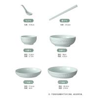 康巴赫（KOBACH） LPB-TC020 青瓷餐具20头 4.5寸小碗*4+勺子*4+7寸汤碗*2+7寸深盘*4+8寸深盘*2+筷子*4（单位：套）