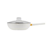 德世朗DFS-C952 银月麦饭石炒锅 乳白色30cm （单位：个)