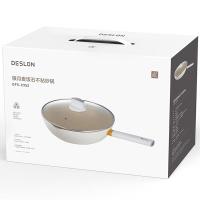 德世朗DFS-C952 银月麦饭石炒锅 乳白色30cm （单位：个)