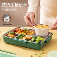泰福高 T5326 淘气五格餐盘 1.5L(单位：个) 小恐龙